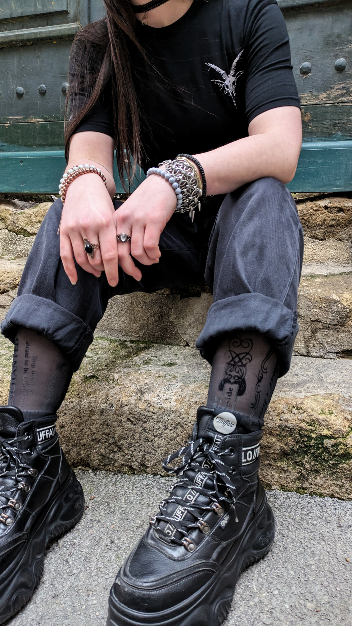 tarot XV - the devil t-shirt