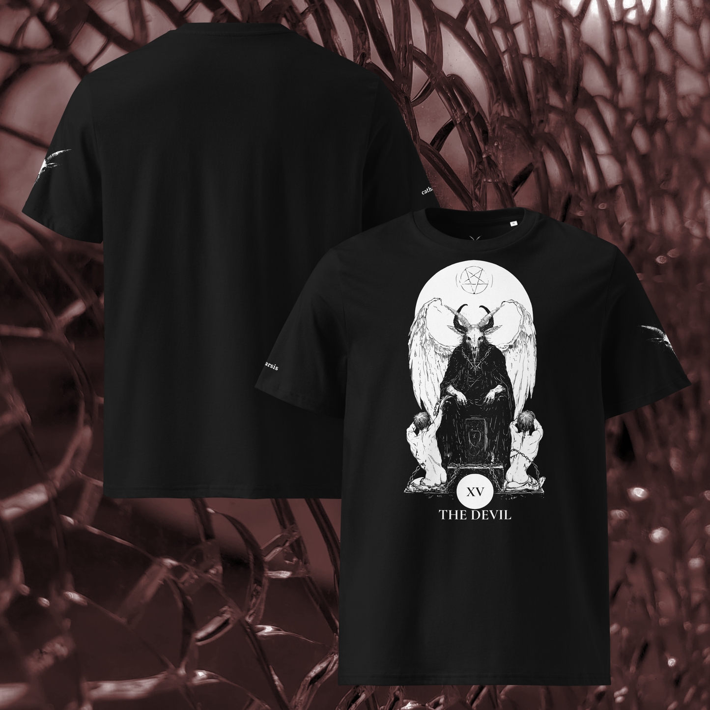 tarot XV - the devil t-shirt